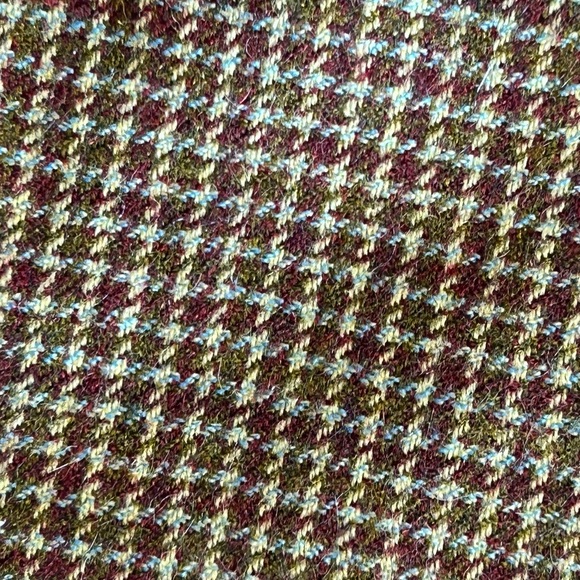 Vintage: The J Peterman Company wool skirt Houndstooth - Picture 8 of 8